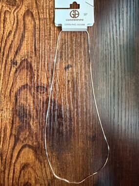 Giani Bernini Square Snake Chain Sterling Silver Necklace
